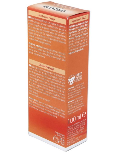 Weleda Aceite Para Masaje Con Árnica, 100 Ml