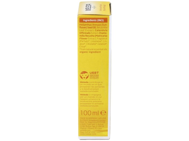 Weleda Aceite Para Masaje Con Caléndula, 100 Ml