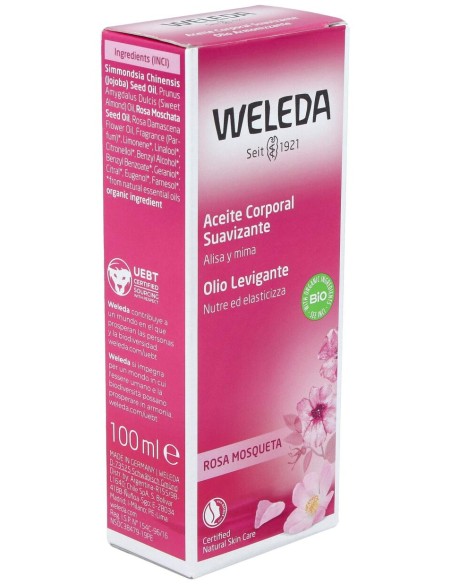 Weleda Aceite Corporal Armonizante De Rosa Mosqueta, 100 Ml