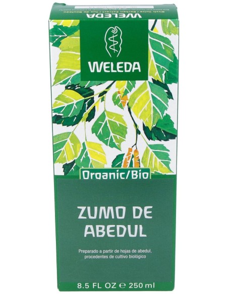 Zumo (Jugo) De Abedul Weleda 250 Ml.