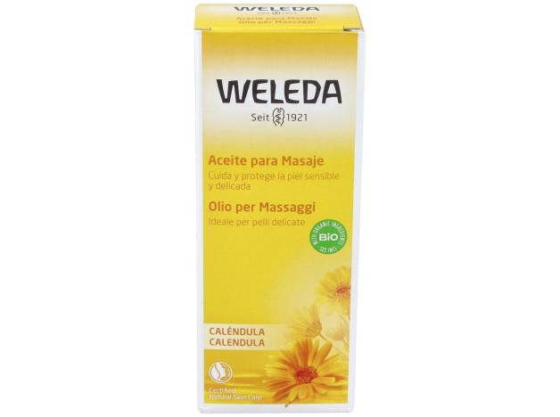 Weleda Aceite Para Masaje Con Caléndula, 100 Ml