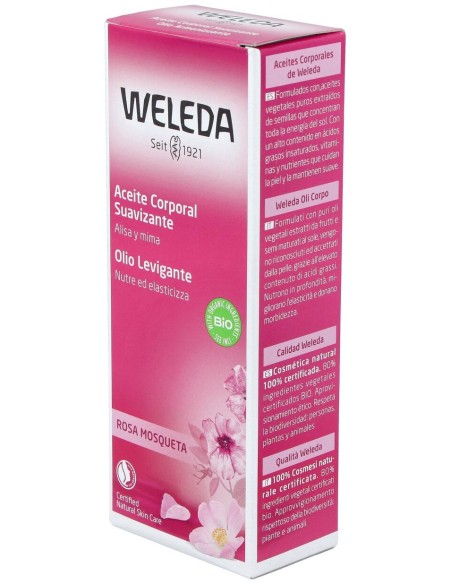 Weleda Aceite Corporal Armonizante De Rosa Mosqueta, 100 Ml