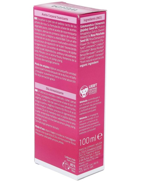 Weleda Aceite Corporal Armonizante De Rosa Mosqueta, 100 Ml