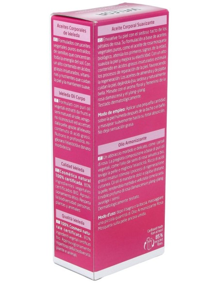 Weleda Aceite Corporal Armonizante De Rosa Mosqueta, 100 Ml