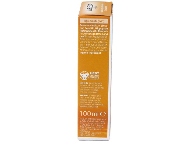 Weleda Aceite Corporal Nutritivo De Espino...