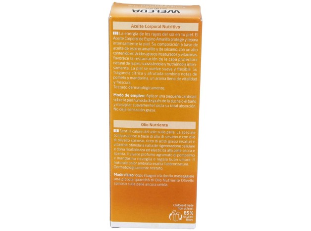 Weleda Aceite Corporal Nutritivo De Espino...