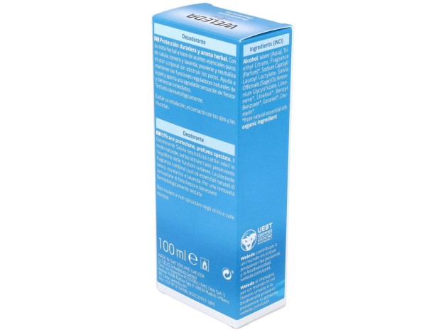 Salvia Desodorante 100% Origen Natural Spray...