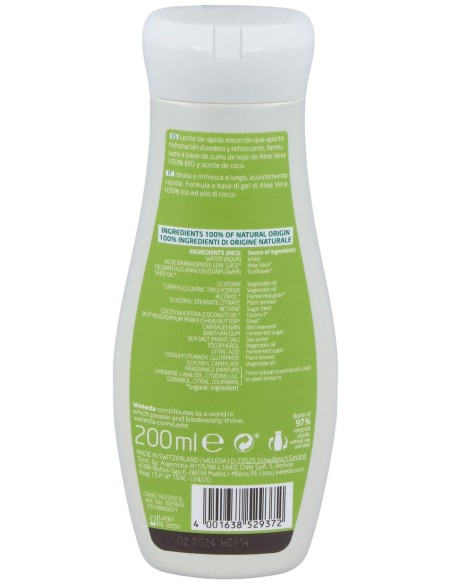 Leche Corporal Hidratante De Citrus 200Ml.