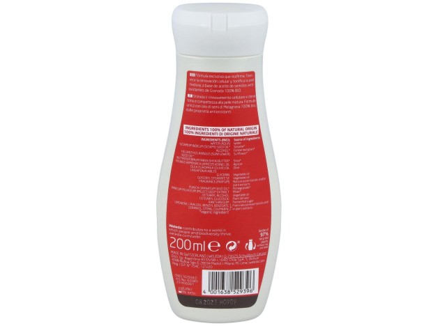 Leche Corporal Reafirmante Granada 200Ml.