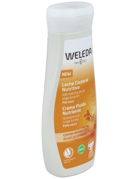 Leche Corporal Nutritiva Espino Amarillo 200Ml.