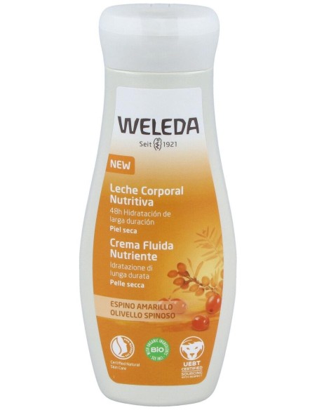 Leche Corporal Nutritiva Espino Amarillo 200Ml.