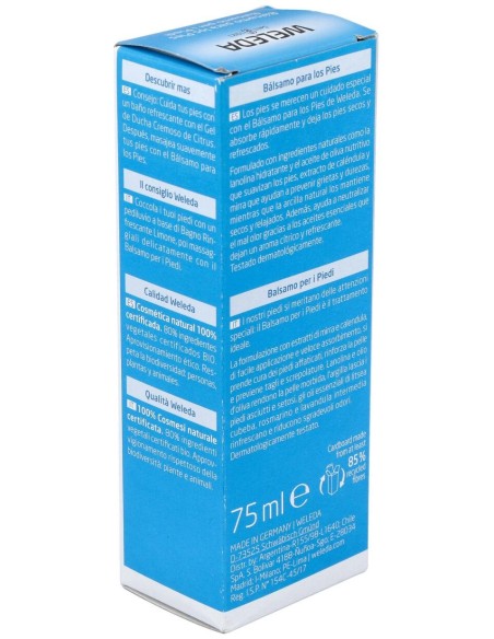 Weleda Bálsamo Para Los Pies 75Ml