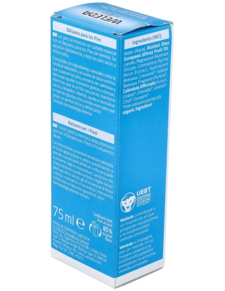Weleda Bálsamo Para Los Pies 75Ml