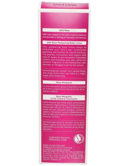 Leche Corporal Suavizante De Rosa Mosqueta 200Ml.