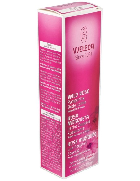 Leche Corporal Suavizante De Rosa Mosqueta 200Ml.