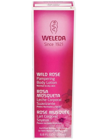 Leche Corporal Suavizante De Rosa Mosqueta 200Ml.