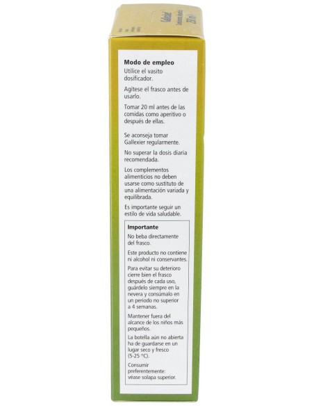 Salus Floradix Gallexier® Fórmula Herbal 250Ml