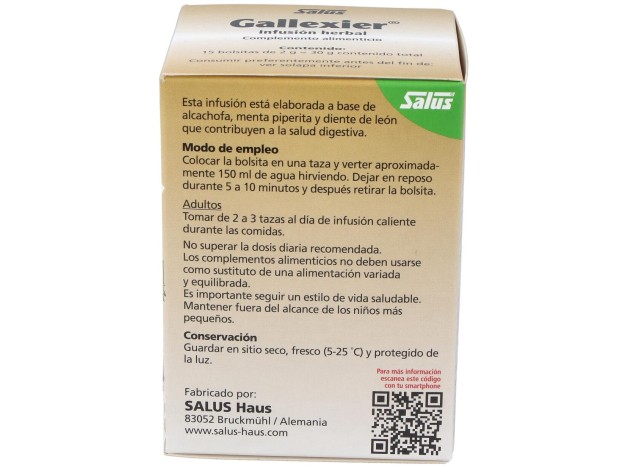 Gallexier Infusión 15 Bolsitas