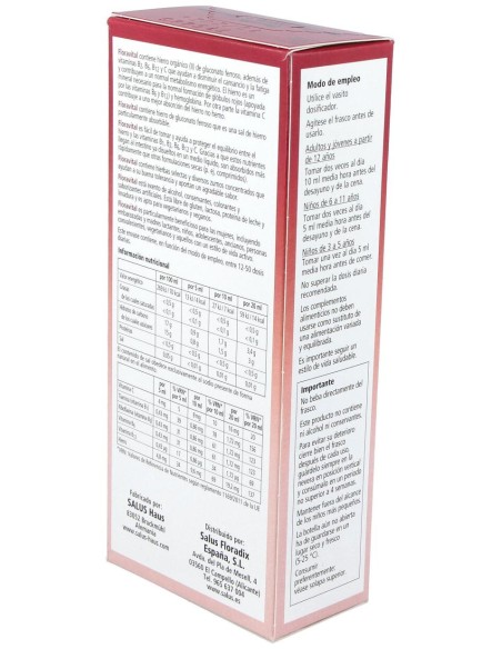 Floradix® Floravital® Hierro+Vitaminas 250Ml