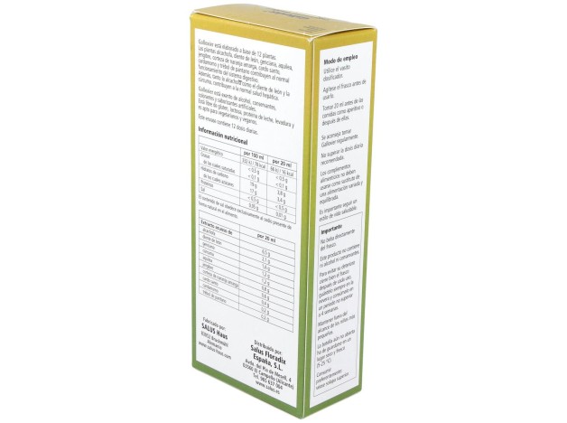 Salus Floradix Gallexier® Fórmula Herbal 250Ml