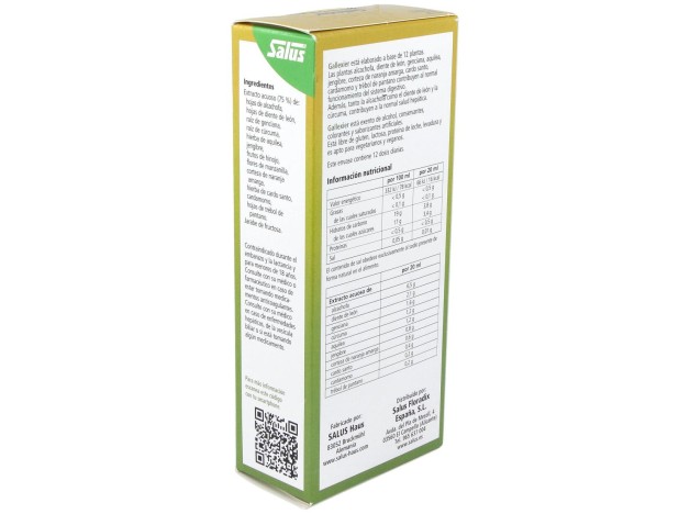 Salus Floradix Gallexier® Fórmula Herbal 250Ml