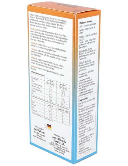 Saludynam Calcio+Magnesio 250Ml