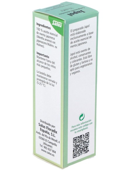 Japol Esencia Menta Japonesa 10Ml Schoenenberger