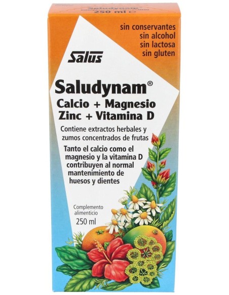 Saludynam Calcio+Magnesio 250Ml