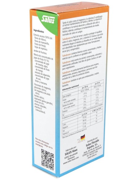 Saludynam Calcio+Magnesio 250Ml