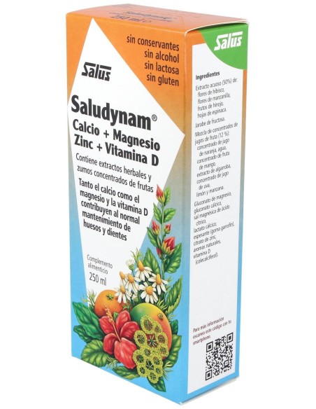 Saludynam Calcio+Magnesio 250Ml