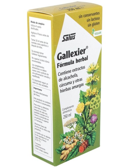 Salus Floradix Gallexier® Fórmula Herbal 250Ml