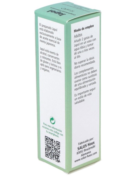Japol Esencia Menta Japonesa 10Ml Schoenenberger