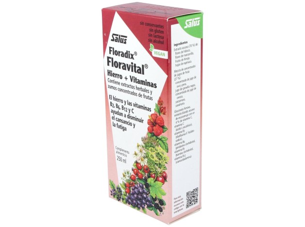 Floradix® Floravital® Hierro+Vitaminas 250Ml