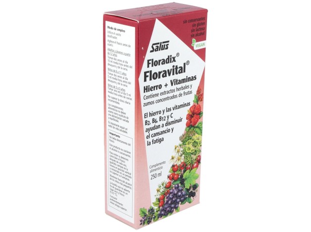 Floradix® Floravital® Hierro+Vitaminas 250Ml