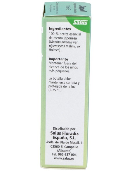 Japol Esencia Menta Japonesa 10Ml Schoenenberger