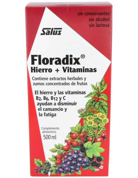 Floradix® Hierro + Vitaminas 500Ml