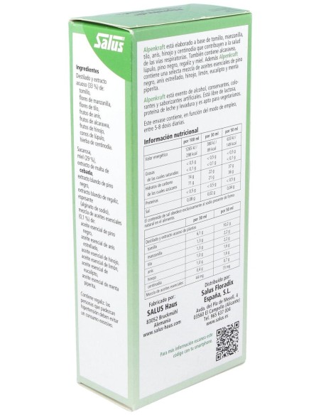 Alpenkraft V.Respiratorias 250Ml