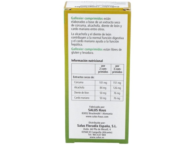 Salus Floradix Gallexier® Fórmula Herbal 84Comp