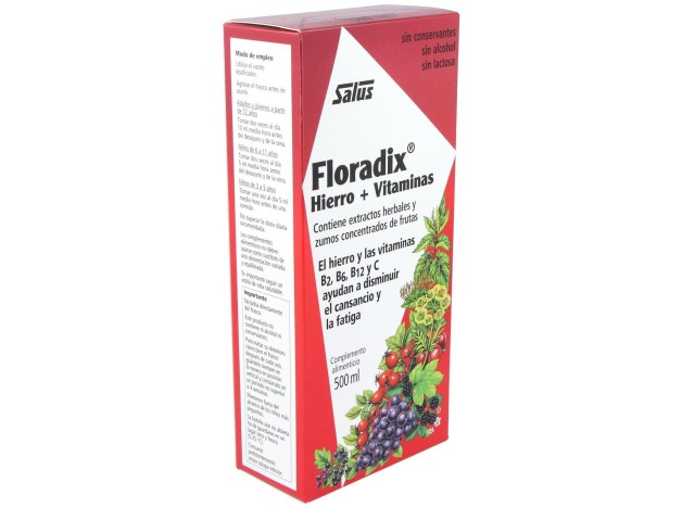 Floradix® Hierro + Vitaminas 500Ml