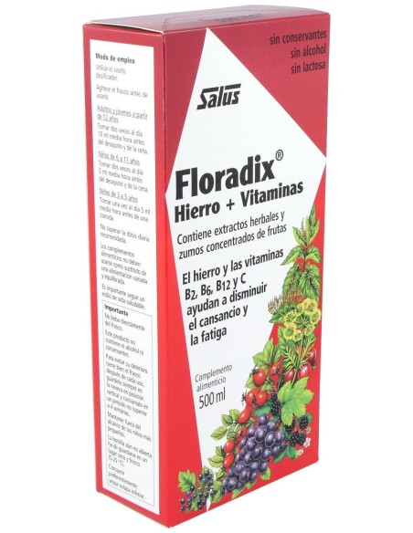 Floradix® Hierro + Vitaminas 500Ml