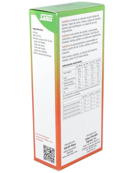 Salullant Llanten Expectorante Jarabe 250Ml