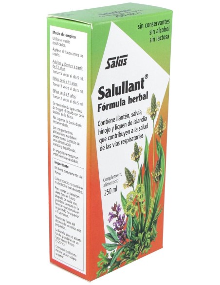 Salullant Llanten Expectorante Jarabe 250Ml