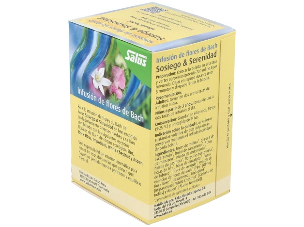 Infusion Flores Bach Sosiego Y Serenidad 15Sbrs.