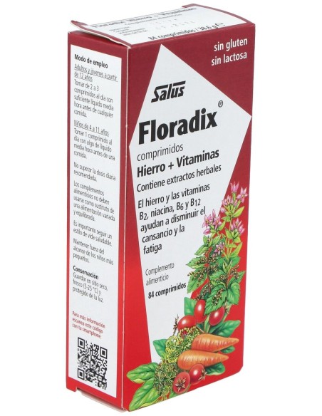 Floradix, 84 Comprimidos