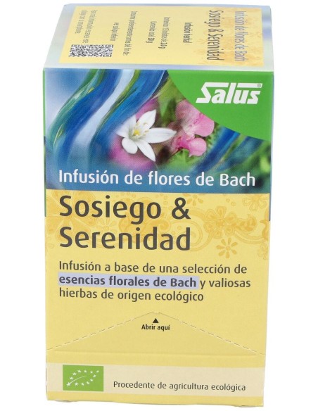 Infusion Flores Bach Sosiego Y Serenidad 15Sbrs.