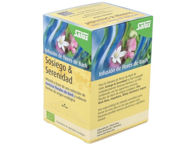 Infusion Flores Bach Sosiego Y Serenidad 15Sbrs.