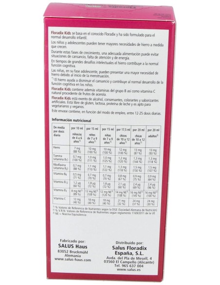 Salus Floradix Kids 250Ml