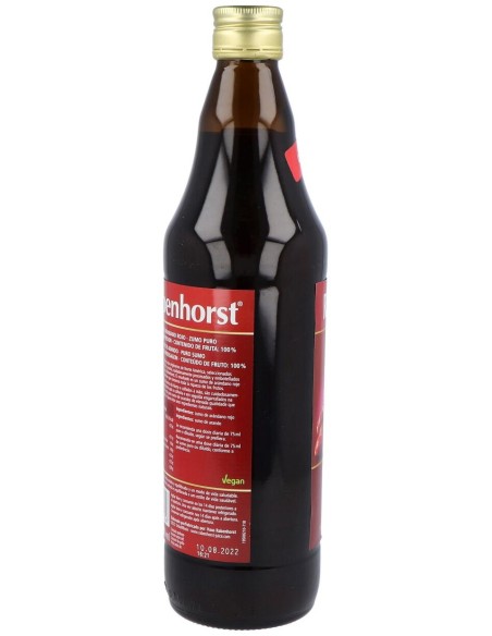 Rabenhorst Zumo De Arandano Rojo Americano 750Ml