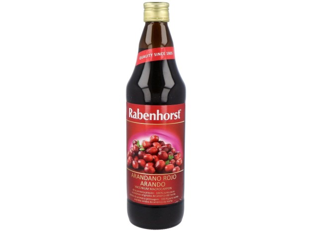 Rabenhorst Zumo De Arandano Rojo Americano 750Ml