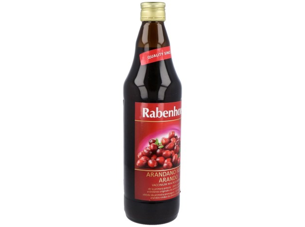 Rabenhorst Zumo De Arandano Rojo Americano 750Ml